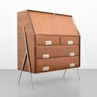 Silvio Cavatorta Cabinet, Secretary - Sold for $2,750 on 11-25-2017 (Lot 243).jpg